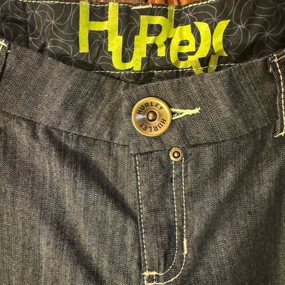 NWT Hurley Low Rise Flare Bellbottom Denim Jeans - Picture 6 of 7